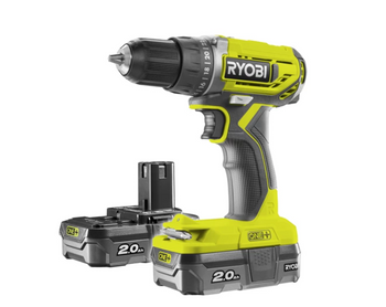 Wiertarko-wkrętarka 18V + 2x2.0Ah zestaw R18DD3-252S RYOBI | CIS Sklep