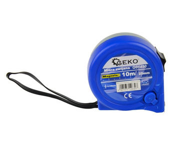 Miara zwijana 10m x25mm z magnesem G01450 GEKO | CIS Sklep