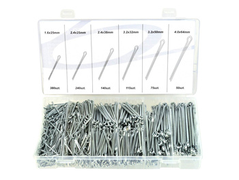 Zestaw zawleczek-przetyczek 1000szt. G02804 GEKO | CIS Sklep