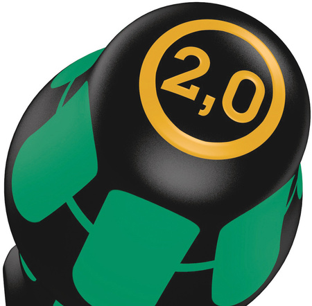 Wkrętak płaski 0.8x4.0x100 na blistrze 335 SB 05100043001 Wera | CIS Sklep