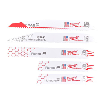 Zestaw brzeszczotów do piły szablastej 5szt 49222205 Milwaukee | CIS Sklep
