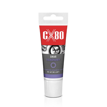Smar silikonowy temp. -60 do +230°C op.40g CX-80 | CIS Sklep