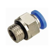 Złączka wtykowa prosta 8mm 3/8" z oringiem G. ZEWNĘTRZNY RQSG388G RECTUS | CIS Sklep