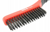 Szczotka druciana z plastikową rączką drut stalowy YT-6332 YATO | CIS Sklep