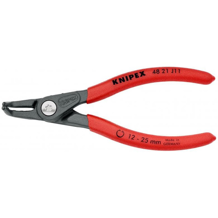 Szczypce do pierścieni osadczych 130mm 48-21-J11 KNIPEX | CIS Sklep