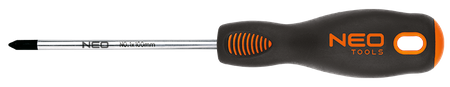 Wkrętak krzyżowy PZ0x75mm SvCm 04-031 NEO TOOLS | CIS Sklep