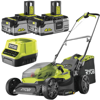 Kosiarka akum. + 2x4.0Ah + Ładowarka Zestaw RY18LM37A-240 Ryobi | CIS Sklep