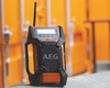 Radio cyfrowe budowlane Bluetooth 18V DAB+ BR1218C-0 AEG | CIS Sklep