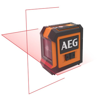 Laser krzyżowy czerwony 30m CLR215-B 4935472252 AEG | CIS Sklep