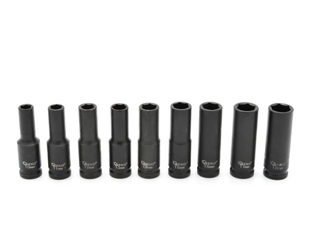 Zestaw nasadek udarowych 1/2" 10-32mm 16szt. G10513 GEKO | CIS Sklep