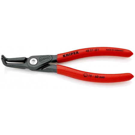 Szczypce do pierścieni osadczych 165mm 48-21-J21 KNIPEX | CIS Sklep