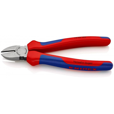 Szczypce tnące boczne 180mm 70-02-180 KNIPEX | CIS Sklep