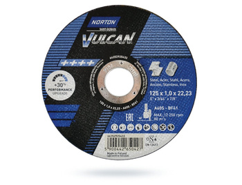Tarcza płaska do cięcia 41-125X1.0X22.23 INOX NV Norton | CIS Sklep