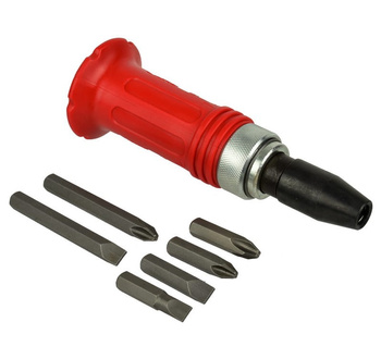 Wkrętak udarowy z 6 bitami G30251 GEKO | CIS Sklep