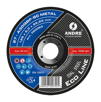 Tarcza do cięcia stali 400X4.0X32mm 41-95A Pro-Line Andre | CIS Sklep