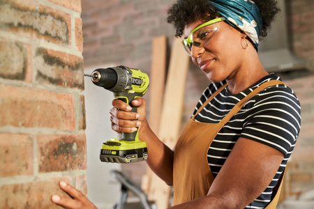 Wiertarka udarowa+2.0Ah+Ład. zestaw R18PD3-120TAH RYOBI | CIS Sklep