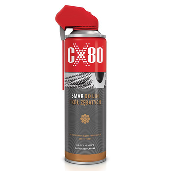 Smar do lin i kół zębatych spray op.500ml CX-80 | CIS Sklep