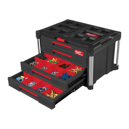 Skrzynia z 4 szufladami PACKOUT 4932493189 Milwaukee | CIS Sklep