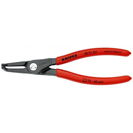Szczypce do pierścieni osadczych 165mm 48-21-J21 KNIPEX | CIS Sklep