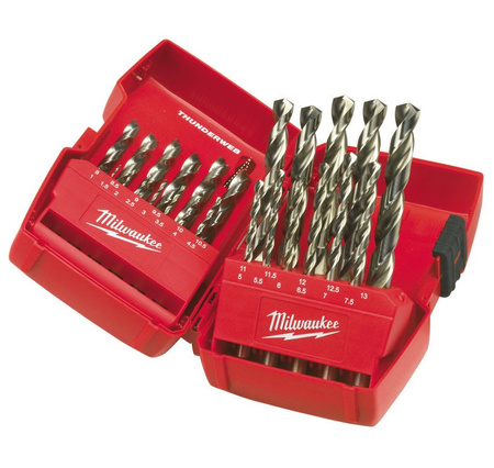 Zestaw wierteł HSS-G Thunderweb 1-13mm 25szt Milwaukee | CIS Sklep