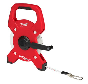 Taśma miernicza zwijana 60m włókno szklane 48225360 Milwaukee | CIS Sklep