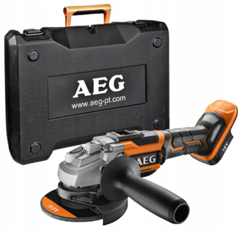 Szlifierka kątowa 125mm 18V + walizka BEWS18-125BL AEG | CIS Sklep