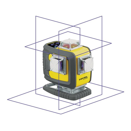 Laser krzyżowy wielozadaniowy czerwony CL3R Nivel System | CIS Sklep