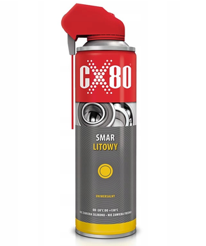 Smar litowy Duo Spray uniwersalny op.500ml CX-80 | CIS Sklep