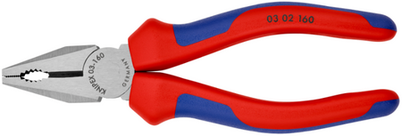 Szczypce uniwersalne 160mm 03-02-160 KNIPEX | CIS Sklep