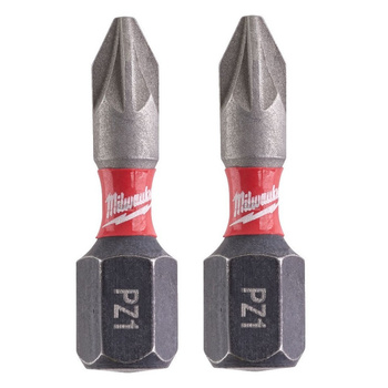Bit udarowy Pozidriv PZ1x25mm 2szt 4932430860 Milwaukee | CIS Sklep