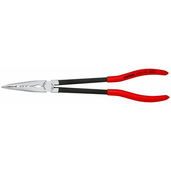 Szczypce płaskie montażowe 280mm 28-81-280 KNIPEX | CIS Sklep