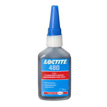 LOCTITE 480 klej cyjanoakrylowy wzmocniony 50g 246577 | CIS Sklep