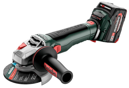 Szlifierka kątowa+2x5.2Ah+Ład. Zestaw WB18LT BL11-125 Quick Metabo | CIS Sklep