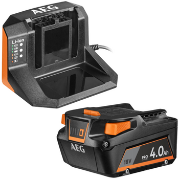 Ładowarka BL18S+Akumulator 4.0Ah L1840S ZESTAW SETL1840S AEG | CIS Sklep