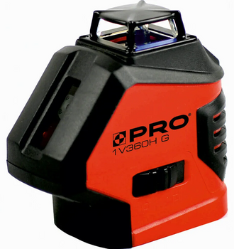 Laser krzyżowy czerwona wiązka 1V360H+TR420 3-01-06-L1-073 PRO | CIS Sklep